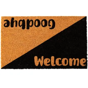 18x30 Inches Natural Coir Doormats For Outdoor Entrance With Non Slip Heavy