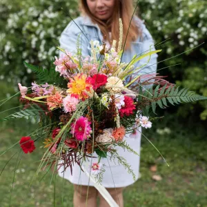 Boho wedding bouquet Bridal bouquet Flower Bridal Bouquet Boho Bouquet Colourful Bouquet Bridesmaid Bouquet Artificial Bouquet Handmade