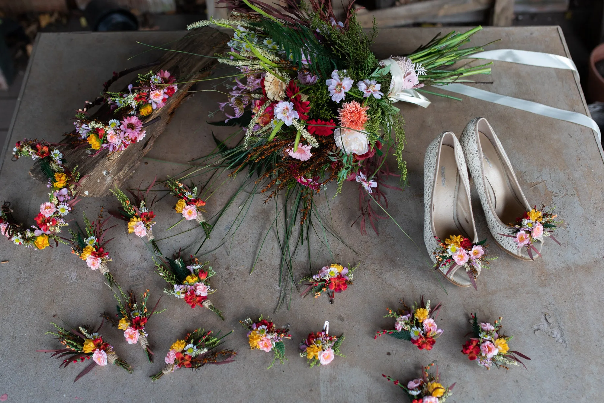 Boho wedding bouquet Bridal bouquet Flower Bridal Bouquet Boho Bouquet Colourful Bouquet Bridesmaid Bouquet Artificial Bouquet Handmade