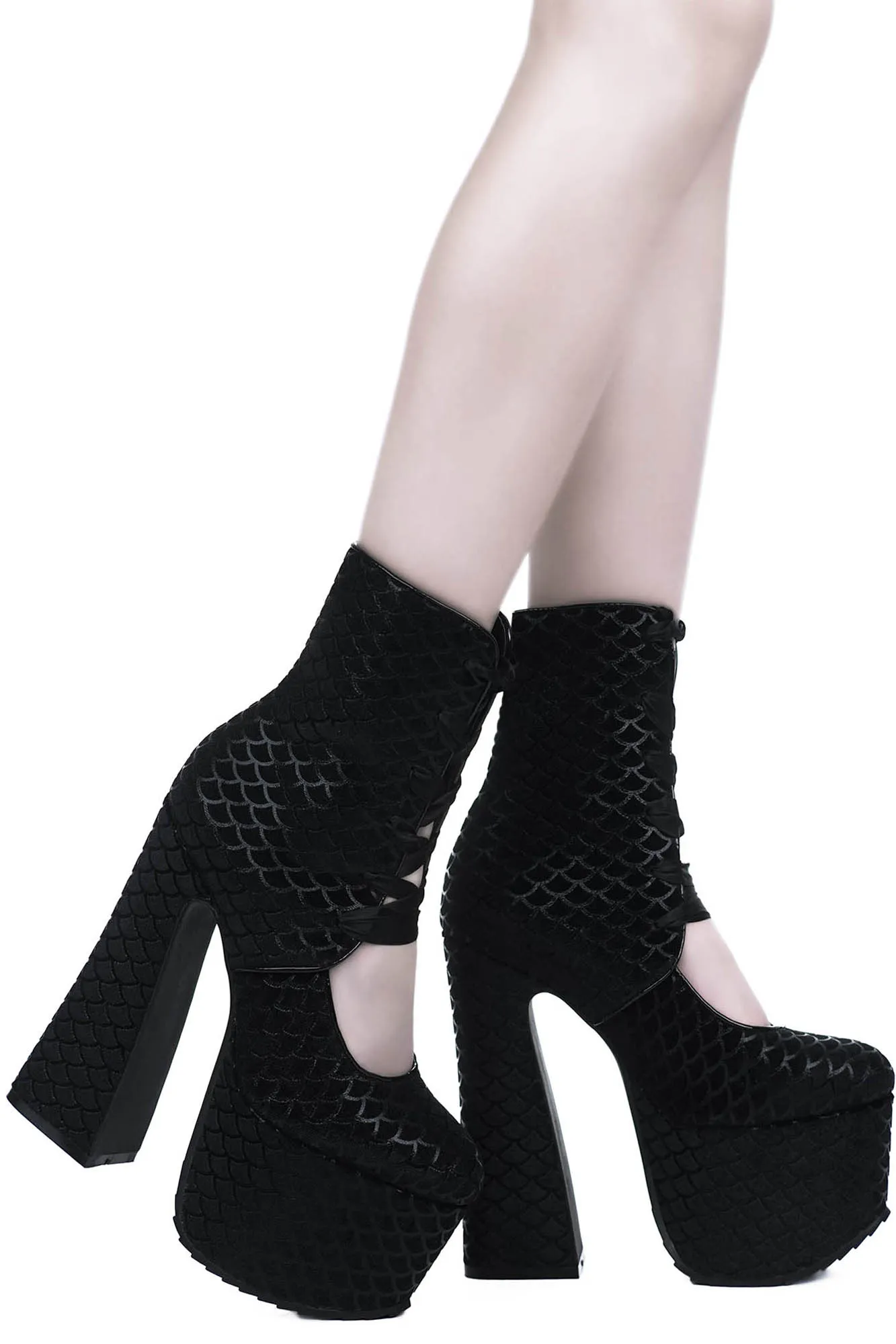 Buried At Sea Platform Boots [B]