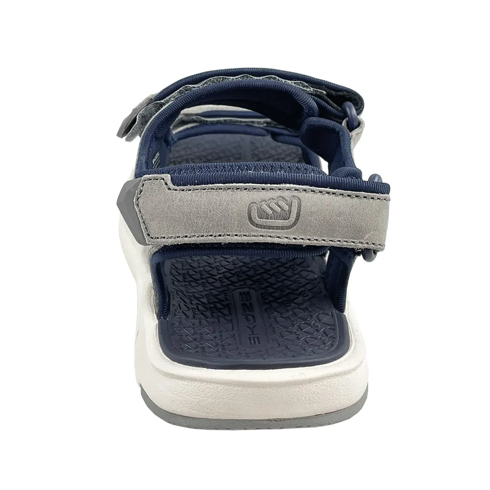 Cabo by Skuze Shoes - Grey & Navy