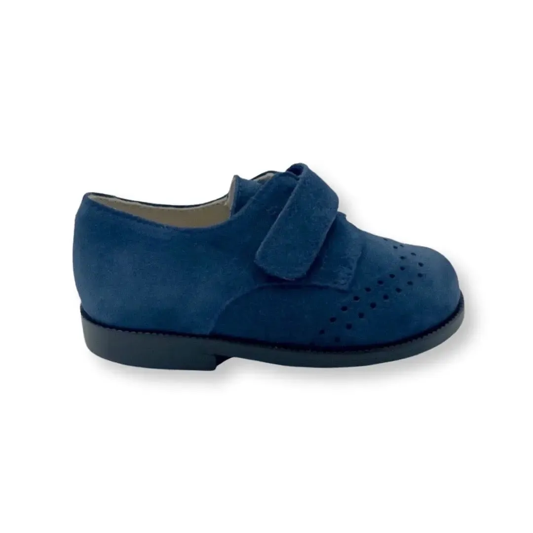 Christian- Navy Suede Boy Dress Shoes