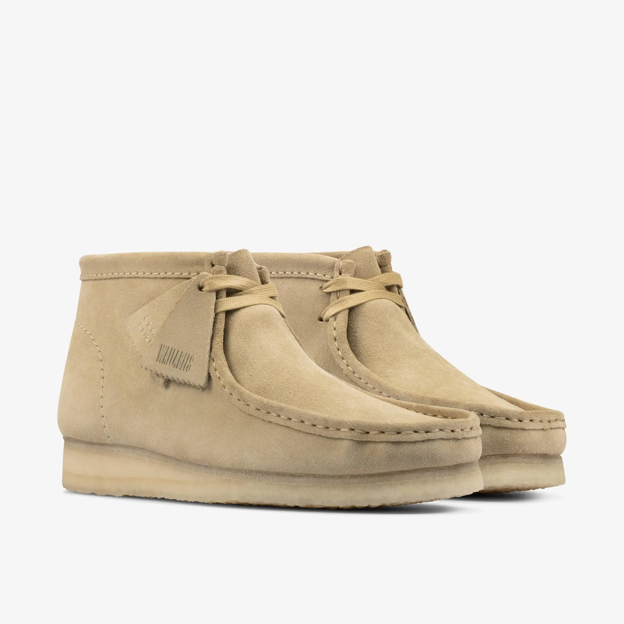 Clarks Men's Wallabee Boot in Maple Suede