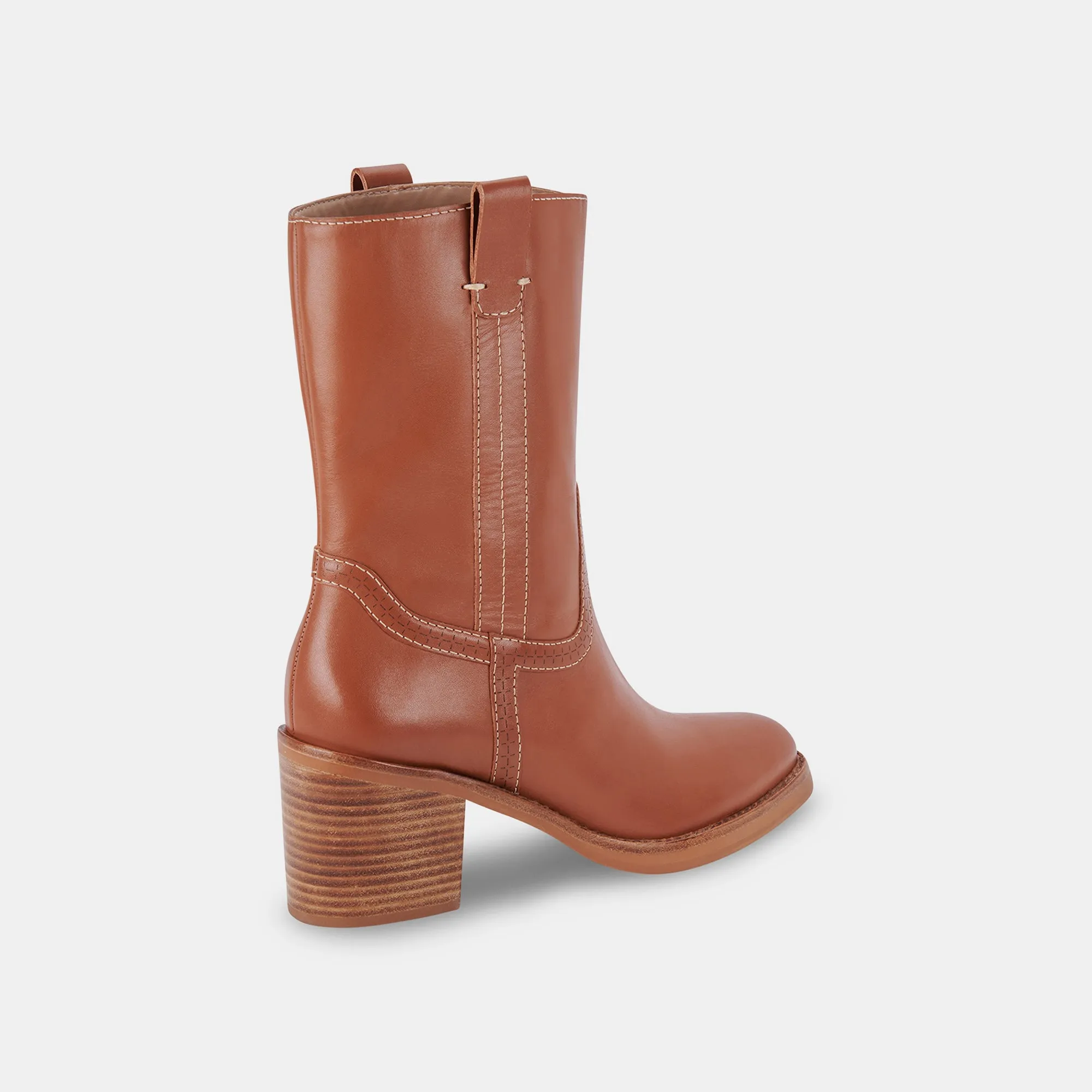 COLETE BOOTS COGNAC LEATHER