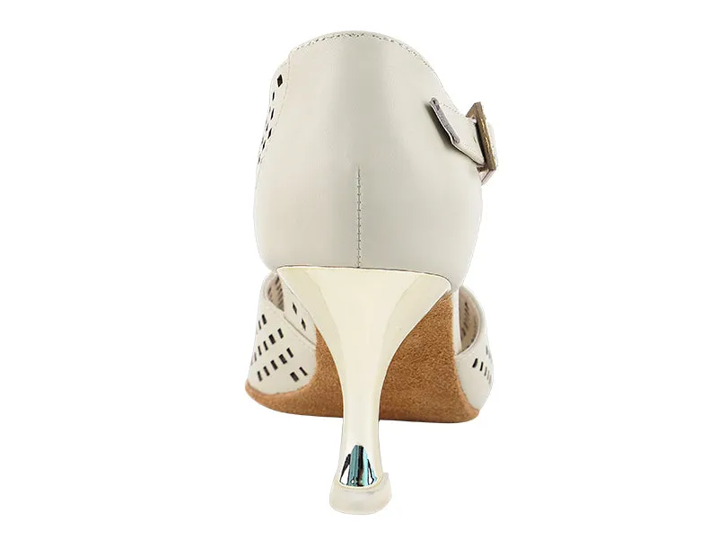 Competitive Dancer Series- Tan Leather Dance Sandal