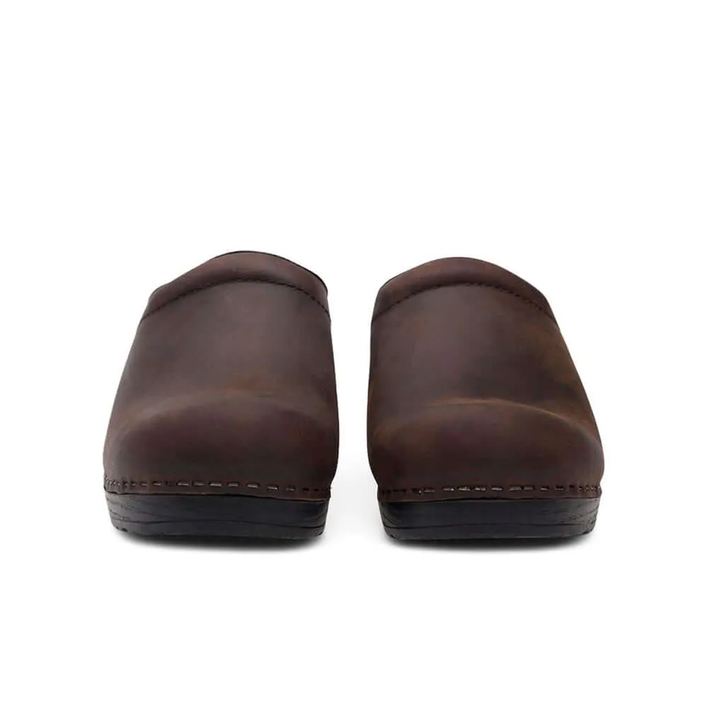 Dansko Sonja Antique Brown/Black