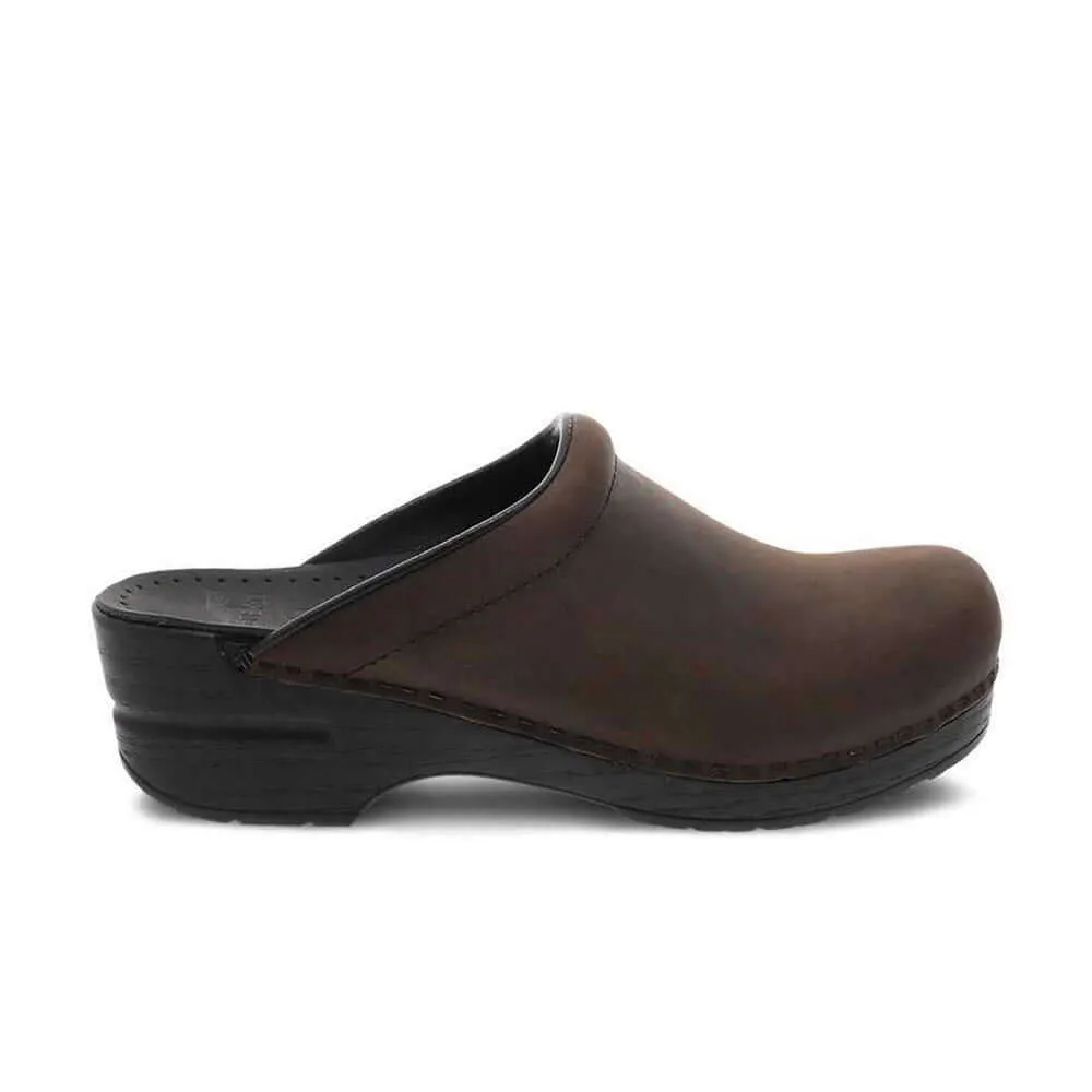 Dansko Sonja Antique Brown/Black