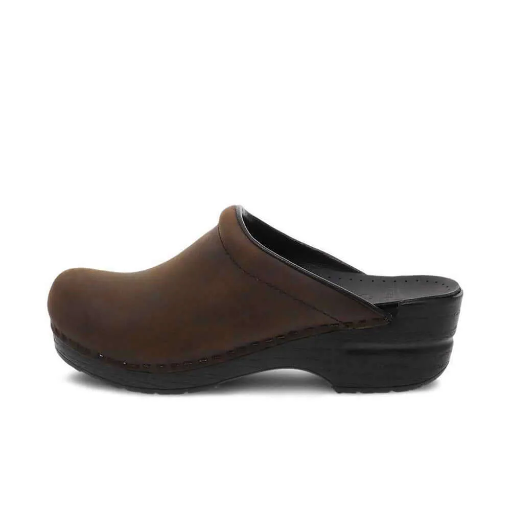 Dansko Sonja Antique Brown/Black