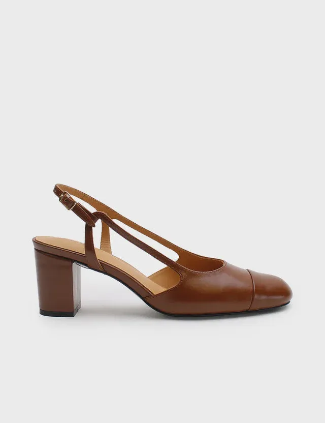 La Tribe Gigi Heel Pecan