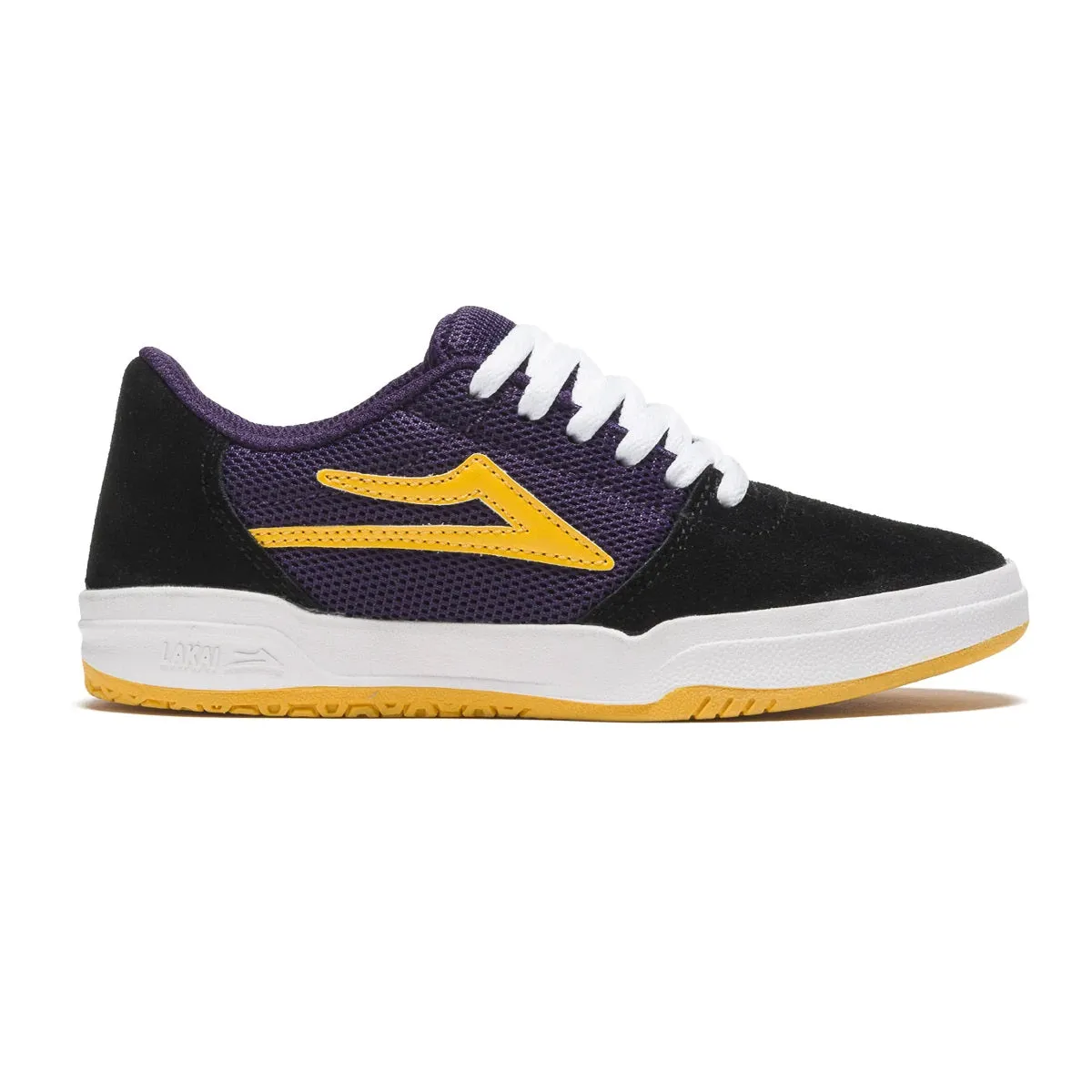 Lakai Shoes Brighton Kids - Black/Grape Suede