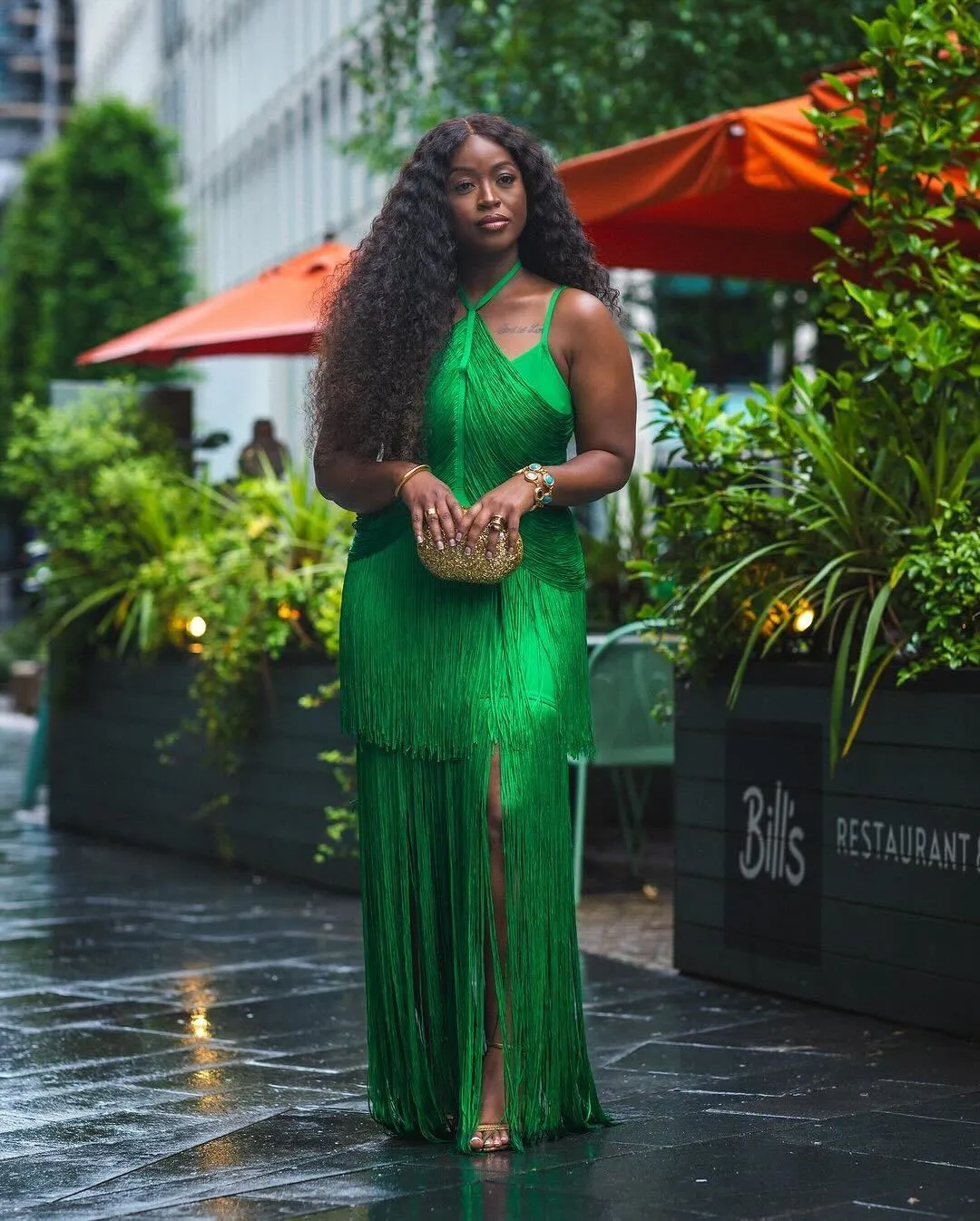 Pre Order:  Green Tassel Dress Bundle