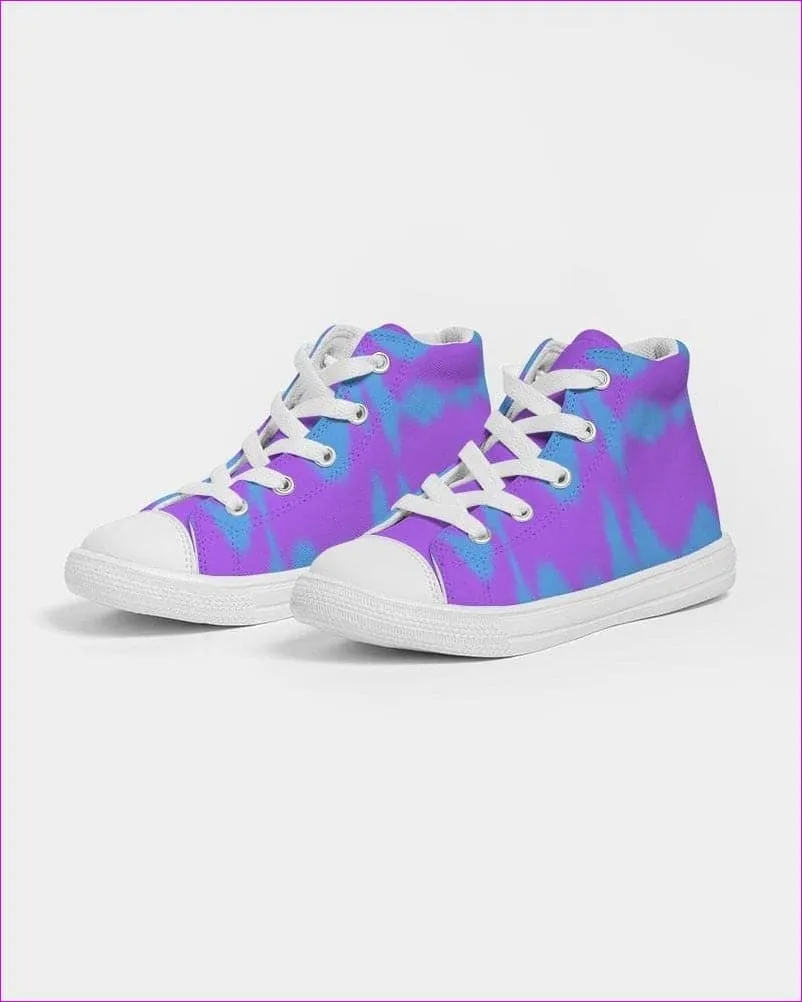 Reflect  Kids Hightop Canvas Shoe