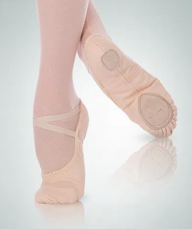 Split Sole Canvas Ballet Slipper Child's