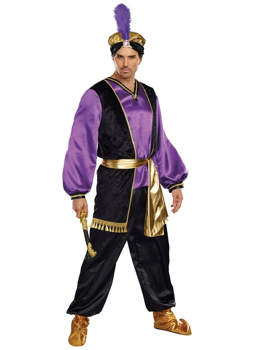 The Sultan Mens Arabian Prince Plus Size Costume