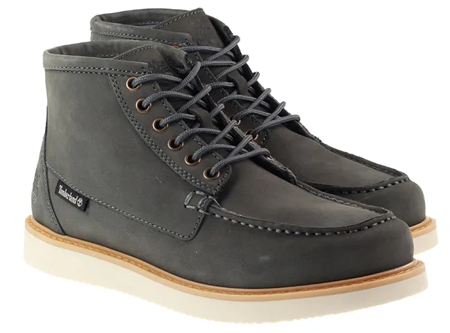 Timberland Boots Mens Newmarket II Chukka Medium Grey Nubuck