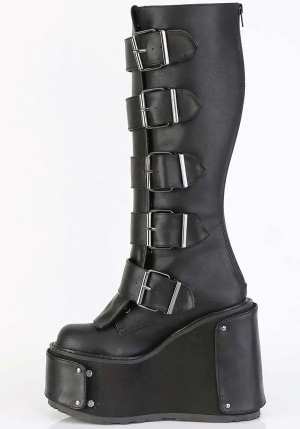 TRANSFORMER-800 [Black] | PLATFORM BOOTS [PREORDER]