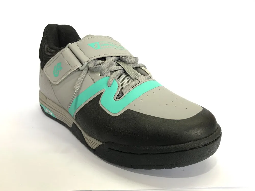 Unparallel Dust Up Women's Bike Shoes - Light Grey/Turquoise/Black