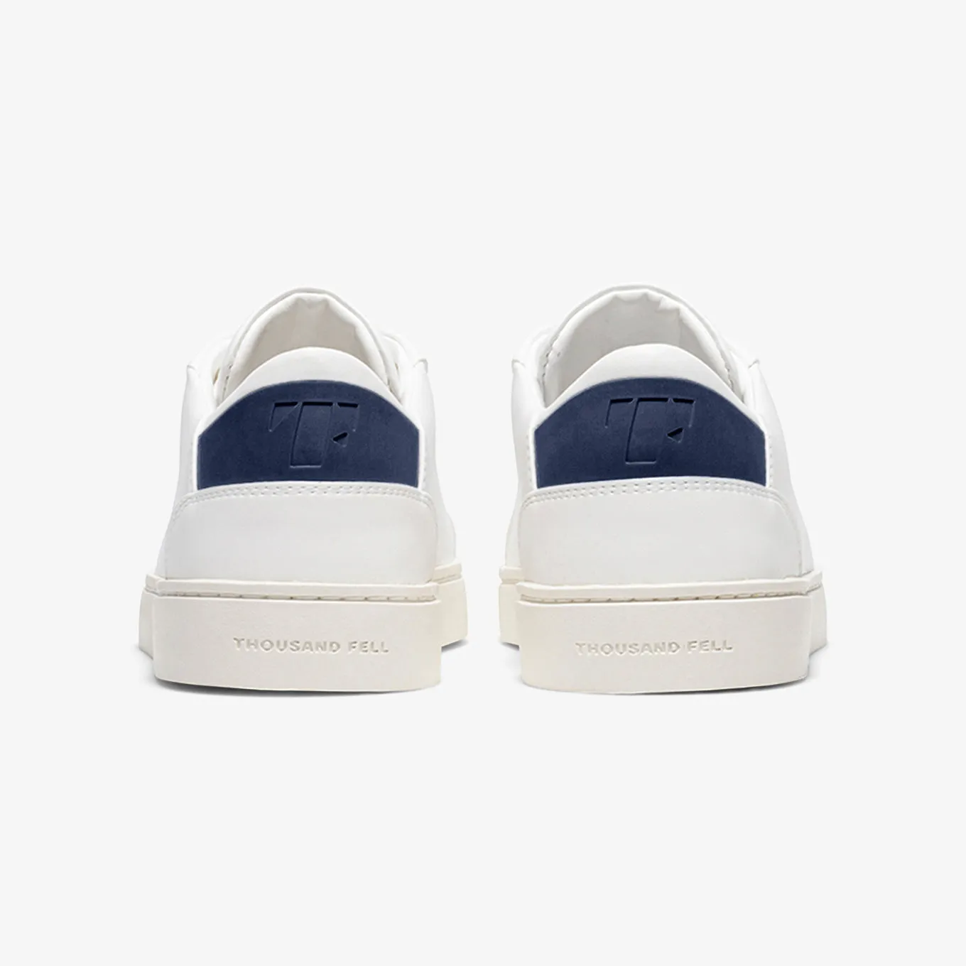 Women's Lace Up | White-Midnight Blue